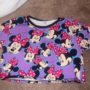 Wild rich kids crop top womens size M